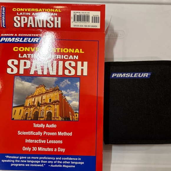 Pimsleur Conversational Spanish CDs In original Box - Picture 3 of 3